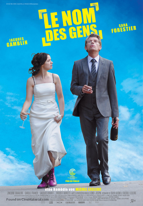 Le nom des gens - Swiss Movie Poster