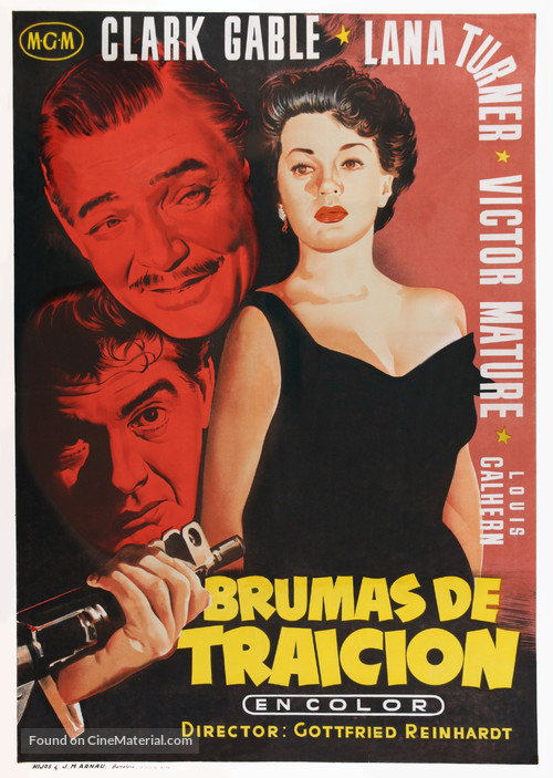 Betrayed - Spanish Movie Poster
