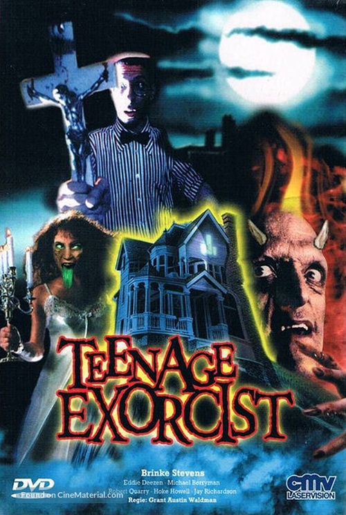 Teenage Exorcist - German DVD movie cover