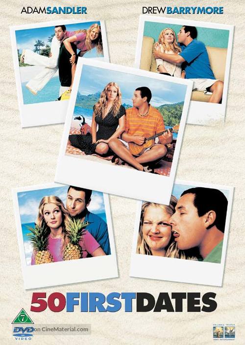 50 First Dates - Danish Movie Cover