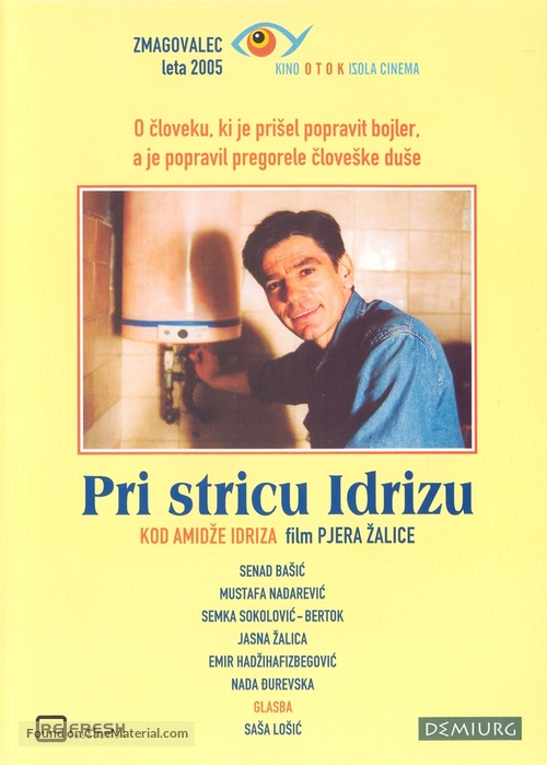 Kod amidze Idriza - Slovenian DVD movie cover