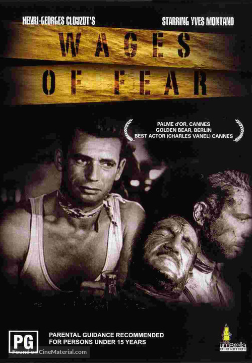 Le salaire de la peur - Australian Movie Cover
