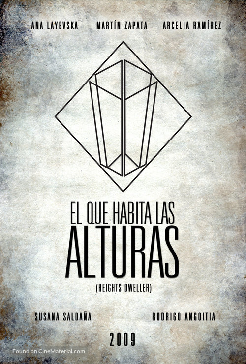 El que habita las alturas - Mexican Movie Poster