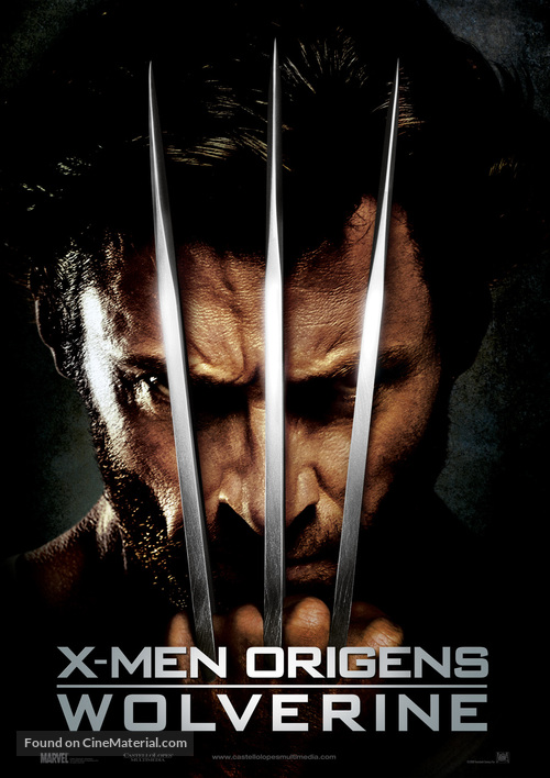 X-Men Origins: Wolverine - Portuguese Movie Poster