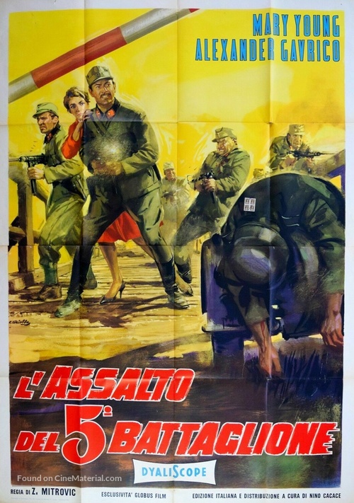 Signali nad gradom - Italian Movie Poster