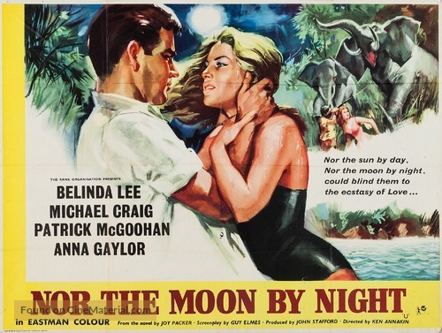 Nor the Moon by Night - British Movie Poster