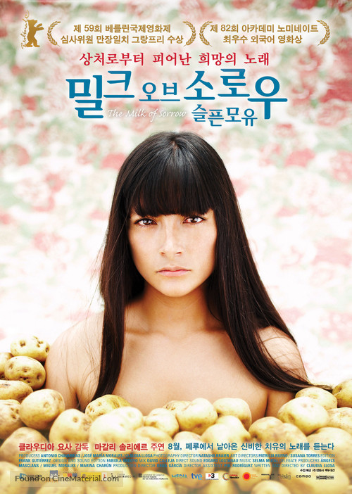 La teta asustada - South Korean Movie Poster