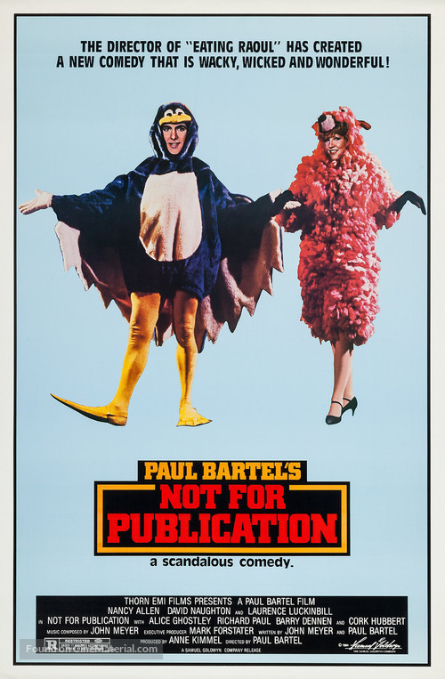 Not for Publication - Movie Poster