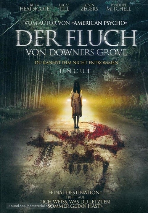 The Curse of Downers Grove - German DVD movie cover