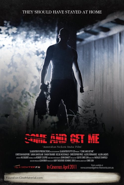 Come and Get Me - Australian Movie Poster