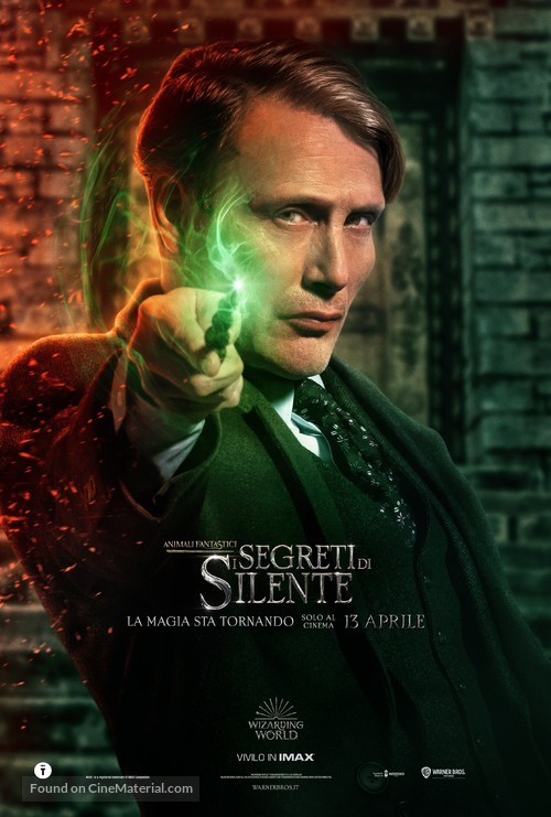 Fantastic Beasts: The Secrets of Dumbledore - Italian Movie Poster