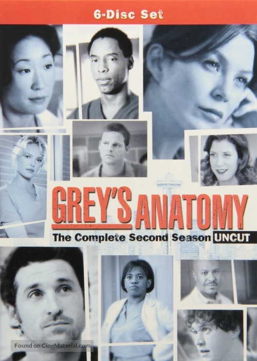 &quot;Grey&#039;s Anatomy&quot; - DVD movie cover