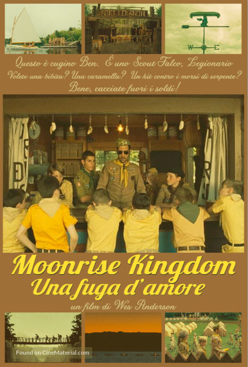 Moonrise Kingdom - Italian Movie Poster