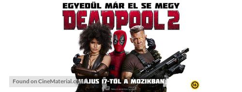 Deadpool 2 - Hungarian Movie Cover