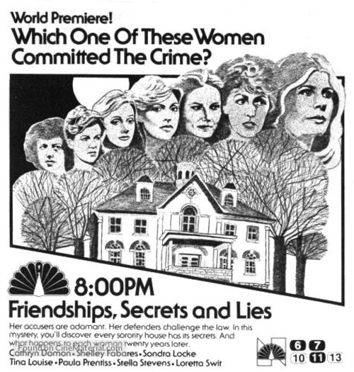 Friendships, Secrets and Lies - poster