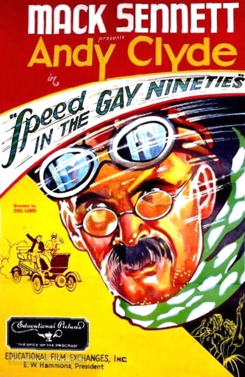 Speed in the Gay Nineties - Movie Poster