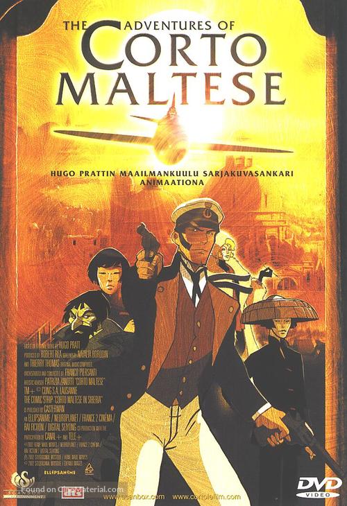 Corto Maltese: La cour secr&egrave;te des Arcanes - Finnish DVD movie cover