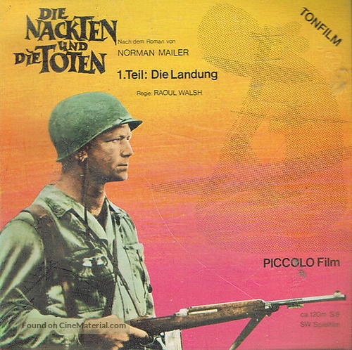 The Naked and the Dead - German Movie Cover