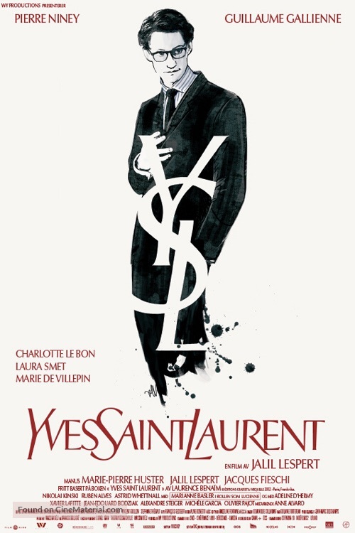 Yves Saint Laurent - Norwegian Movie Poster