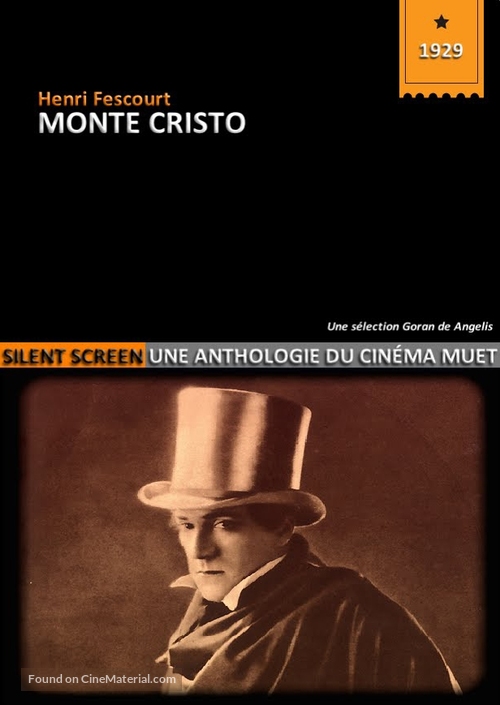 Monte Cristo - French DVD movie cover