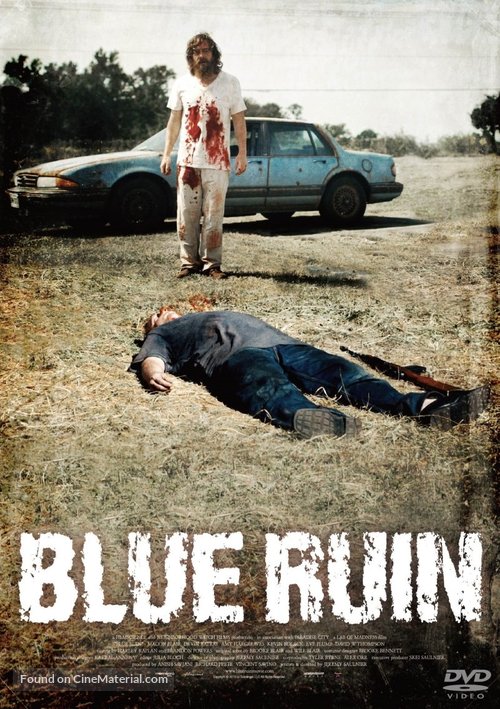 Blue Ruin - Japanese DVD movie cover