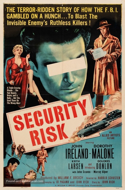 Security Risk - Movie Poster