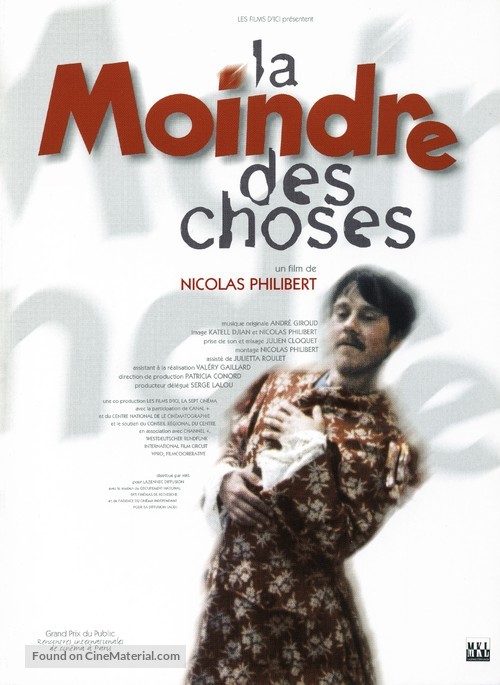 La moindre des choses - French Movie Poster