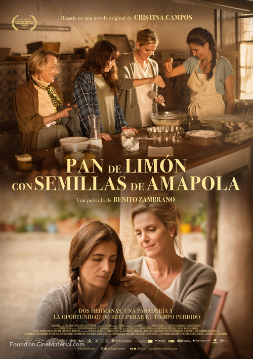 Pan de lim&oacute;n con semillas de amapola - Spanish Movie Poster