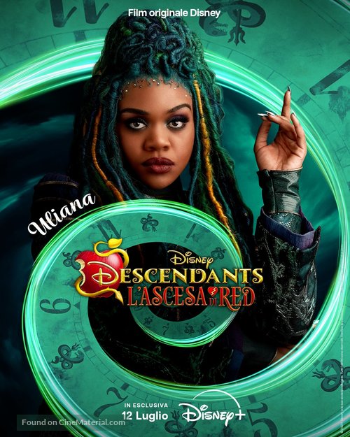 Descendants: The Rise of Red - Italian Movie Poster