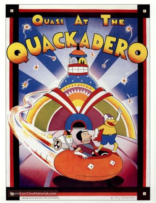 Quasi at the Quackadero - DVD movie cover