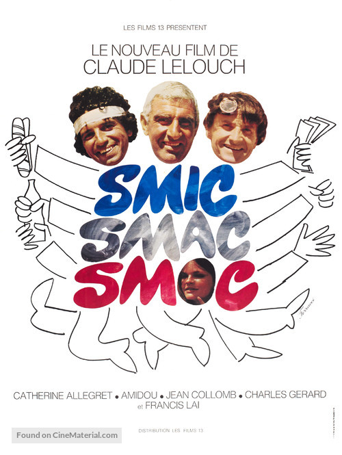 Smic Smac Smoc - French Movie Poster