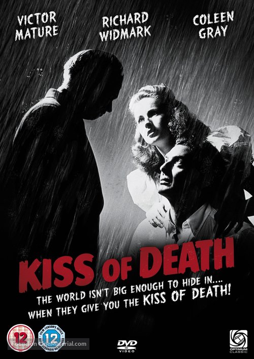 Kiss of Death - British DVD movie cover