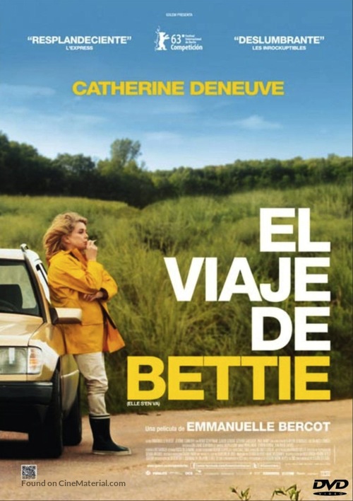 Elle s&#039;en va - Spanish DVD movie cover