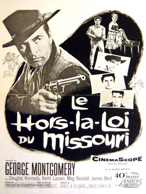 Last of the Badmen - French Movie Poster