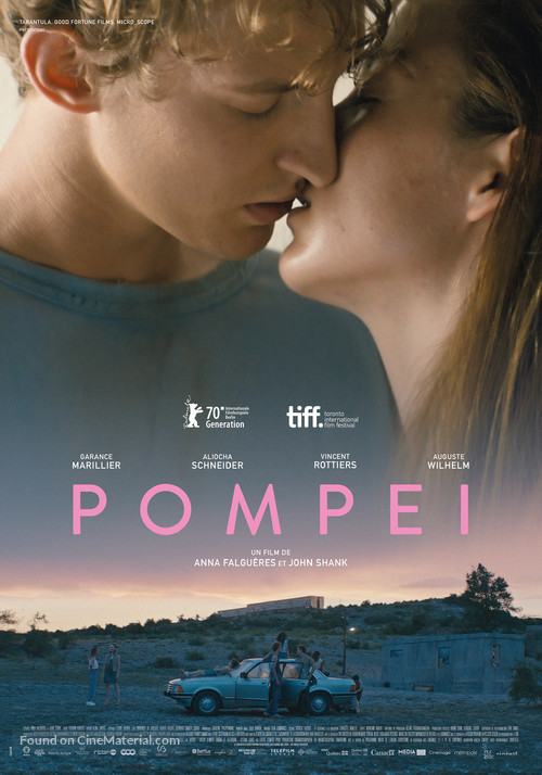 Pompei - Belgian Movie Poster