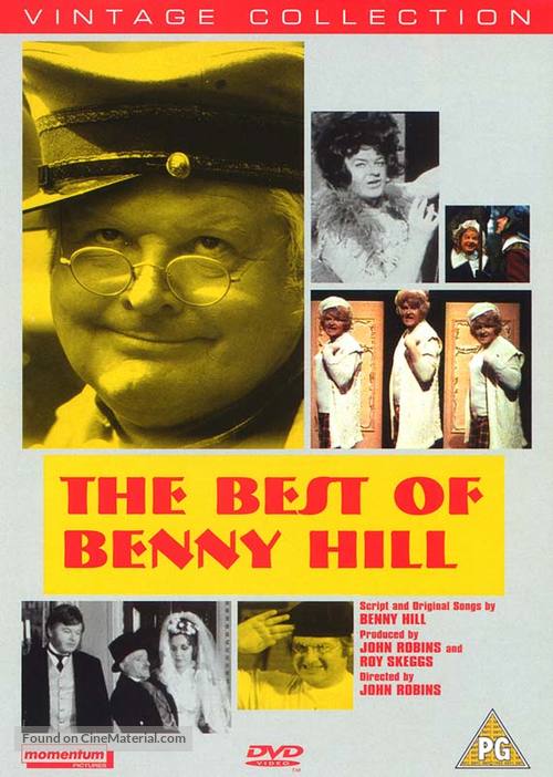The Best of Benny Hill - British DVD movie cover