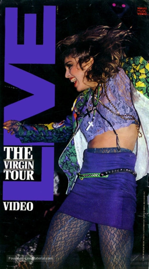 Madonna Live: The Virgin Tour - Movie Cover