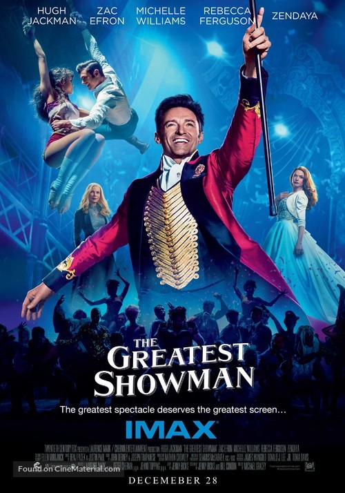 The Greatest Showman - Bahraini Movie Poster