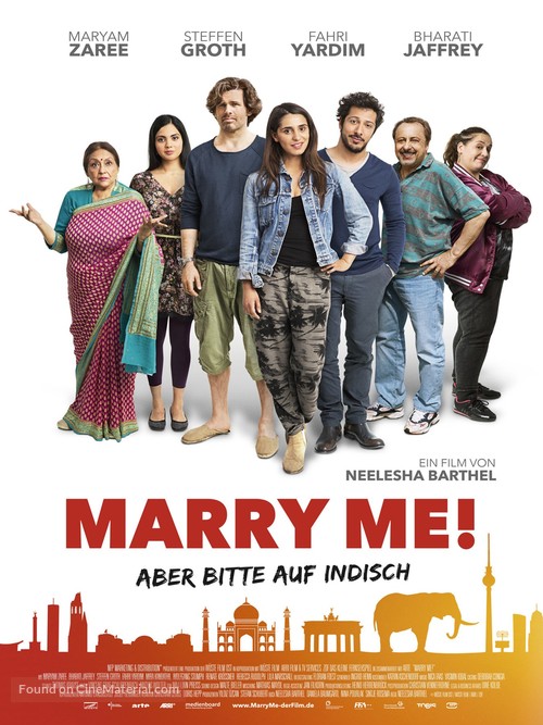 Marry Me - Aber bitte auf Indisch - German Movie Poster