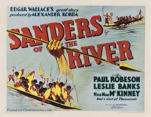 Sanders of the River - Movie Poster