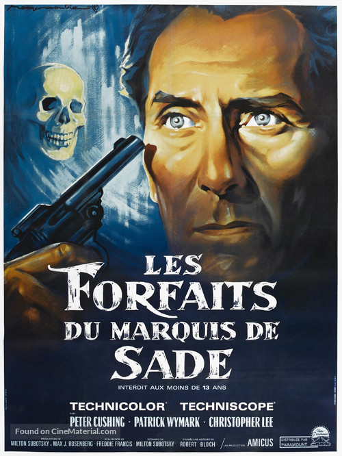 The Skull - French Movie Poster