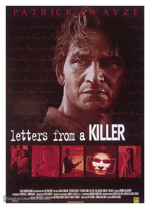 Letters from a Killer - Italian Movie Poster