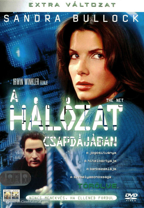 The Net - Hungarian Movie Cover