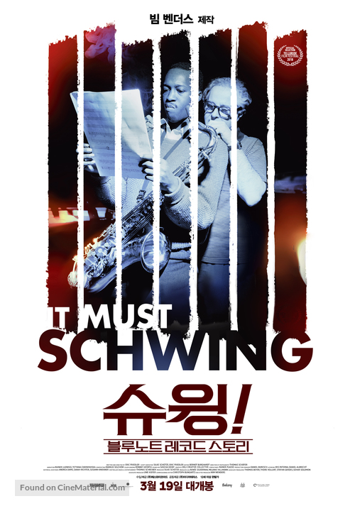It Must Schwing - The Blue Note Story - South Korean Movie Poster