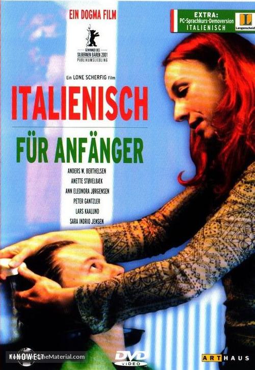 Italiensk for begyndere - German DVD movie cover