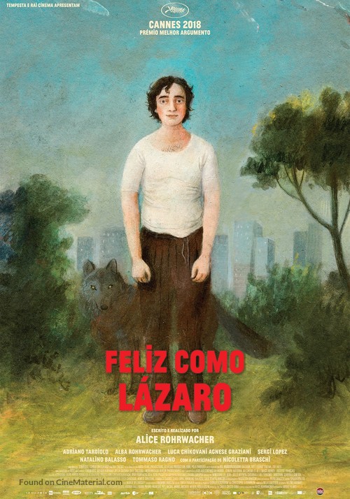 Lazzaro felice - Portuguese Movie Poster