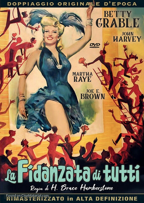 Pin Up Girl - Italian DVD movie cover