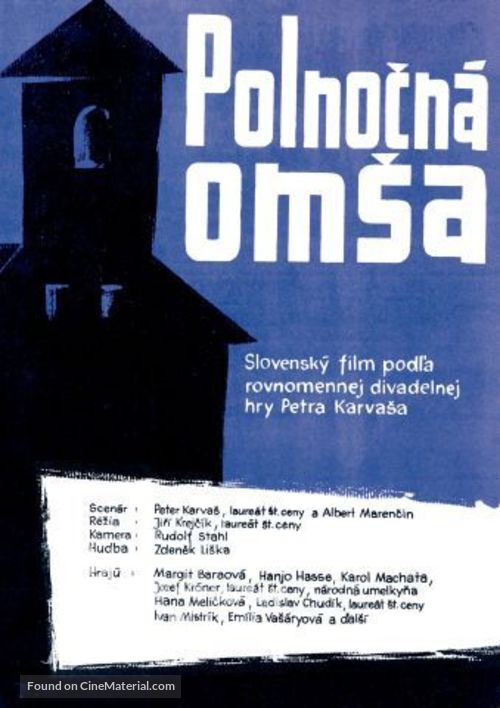 Polnocn&aacute; omsa - Czech Movie Poster