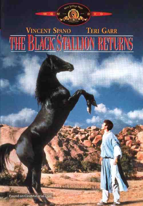 The Black Stallion Returns - DVD movie cover