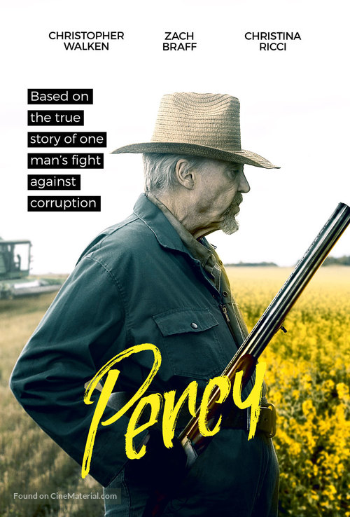 Percy - Canadian Video on demand movie cover